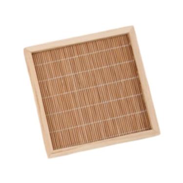 Imagem de ＡＷＨＡＯ Acessórios para gaiola de esteira de resfriamento de pequenos animais Bambu verão respirável lisa anit resistente almofada de, 10.5 Cm X 10.5 Cm