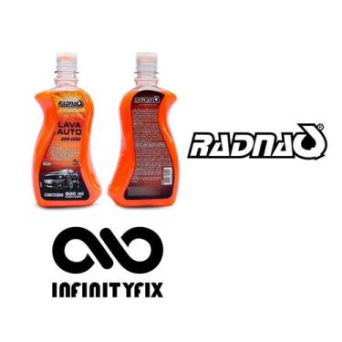 Imagem de Detergente Shampoo Lava Auto com Cera 500ml RadnaQ RQ8081
