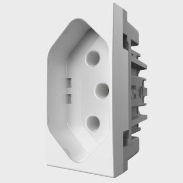 Imagem de Módulo tomada 2P + T 20A 250V Módulo Pro Alumbra