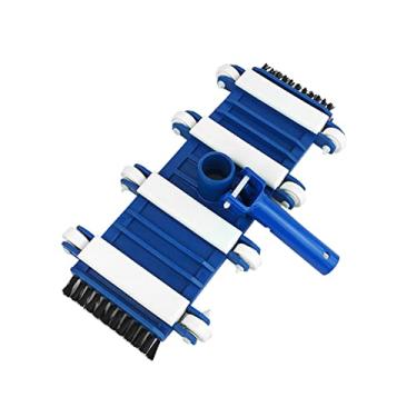 Imagem de Limpador Subaquático de Piscina de 14 Polegadas de 14 Polegadas Com Rodas de Escova para Piscina Em Casa Pond Spa Spa Inflável Piscina Fonte