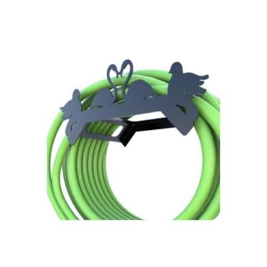 Imagem de Suporte Enrolador De Mangueira De Jardim Pássaro Preto - FassinShop