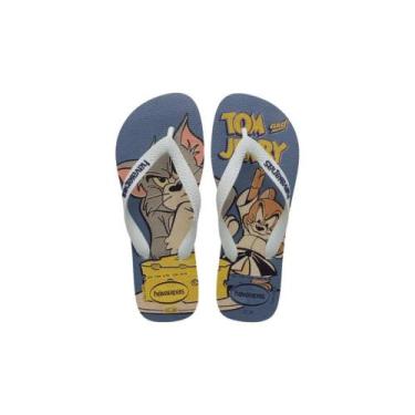 Imagem de Chinelo Havaianas Top Tom e Jerry Warner Personagens Adulto Unissex Or