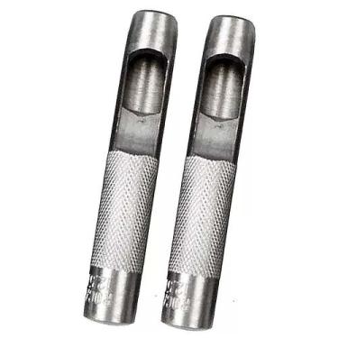 Imagem de Kit 2 Vazador Furador Para Couro Eva Lonas Cinto 10Mm 12Mm - Starfer