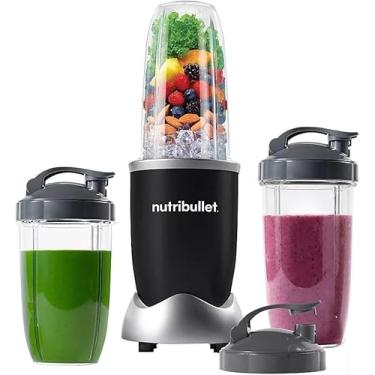 Imagem de NutriBullet Pro 900W Single-Serve Blender Exclusive Bundle (Black Stainless)