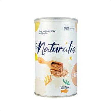 Imagem de Óleo de Linhaça Naturalis 180 Cápsulas