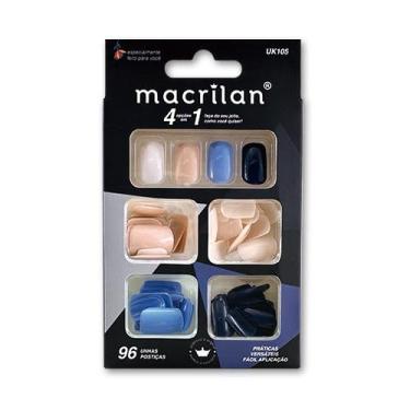 Imagem de Kit de Unha Postiça (com 96 pçs) 4 cores Macrilan - UK105