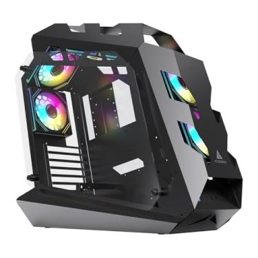 Imagem de Gabinete Gamer Acegeek Vortex | Mid-Tower | Lateral de Vidro | Preto | AG-VORTEX-BK