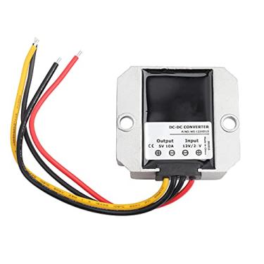 Imagem de Conversor CC a DC de alta eficiência Módulo de regulador de tensão de bola à prova d'água 12V 24V a 5V 10A 50W Fonte de alimentação para aplicações marítimas automotivas
