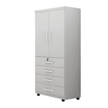 Imagem de Roupeiro Conjugado 2 Portas 4 Gavetas New Maia Benetil - Benetil Móvei