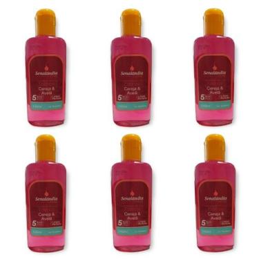 Imagem de 6 Essência Perfumada Senalândia 140ml Lavanda Talco Cereja Avelã Bambu