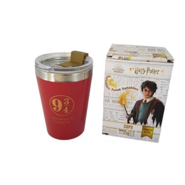 Imagem de Copo Parede Dupla Inox Harry Potter 300ml