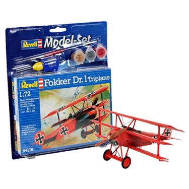 Imagem de Fokker DR.1 Triplane 1/72" Model-Set" Revell 64116