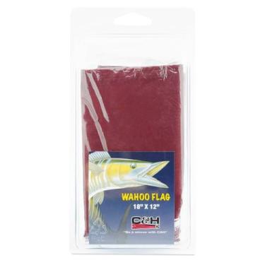 Imagem de C&H Lures, Bandeira de barco, Wahoo, 45,7 cm x 30,5 cm