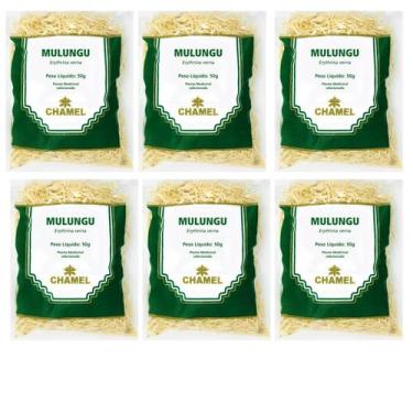 Imagem de Chá Mulungu Natural Kit 6 Pacotes Chamel