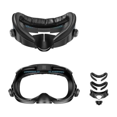 Imagem de AMVR FC4 Upgraded Face Cover Pad Facial Interface Compatible with Meta/Oculus Quest 3 Accessories, with Knob Adjustable, NOT Compatible with Meta Quest 3S (Better for Halo Head Strap)