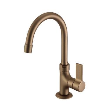 Imagem de Torneira para Banheiro Atria Meber Metais Dourado Matte