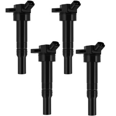Imagem de SCITOO Bobinas de ignição adequadas para kia Soul 2.0L 2012-2015 para kia Forte 2.0L/1.8L 2014-2015 para Hyundai Tucson 2.0L 2014-2016 para Hyundai Elantra 1.4L 2017 UF651 4pcs bobinas de ignição