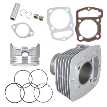 Imagem de Kit de anéis de pistão de cilindro 196 cm 63,5 mm furo 200 cc substituição para Honda ATC 200 XL185 XL200