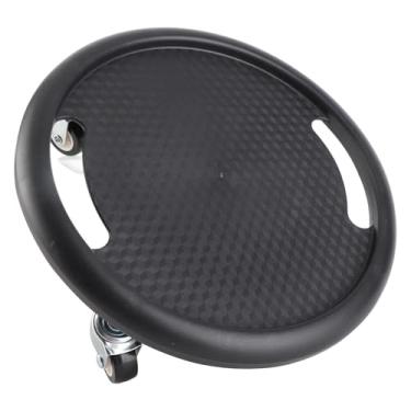 Imagem de Luqeeg Conjunto de placa de rolo e joelheira para exercícios abdominais, disco de exercício, placa de treino de fitness, roda abdominal de PP para academia em casa