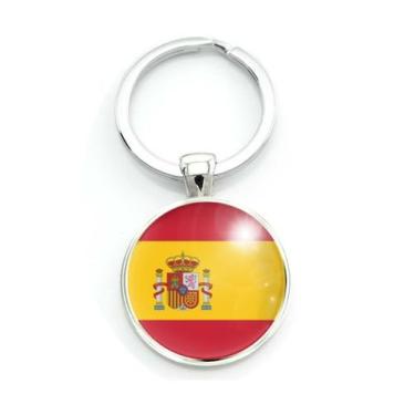 Imagem de Chaveiro Bandeira da Espanha - RECANTOASTRALSITE
