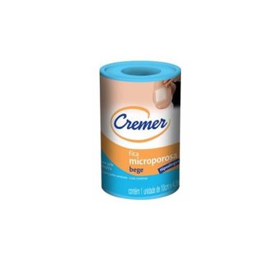 Imagem de Fita Microporosa Cremer Bege 10cm X 4,5mt 1 Unidade