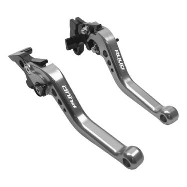 Imagem de Manete Esportivo Pro Ruud Yes 125 Intruder 125 Gsr 125 150i, Titanium