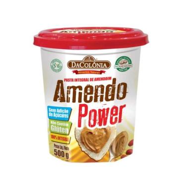 Imagem de Pasta Amendo Power Dacolônia Pote 500g Sabores - dacolonia