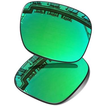 Imagem de Vonxyz Lentes de reposição para óculos de sol Oakley Drop Point OO9367 - Jade MirrorCoat polarizado