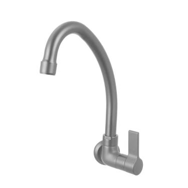 Imagem de Torneira Cozinha de Parede Atria Preto Matte Meber