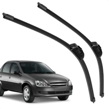 Imagem de Par Palheta Dianteira Limpadora De Para Brisa Classic 2003 a 2016 De Silicone