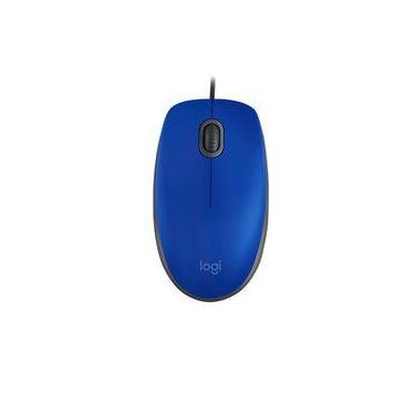 Imagem de Mouse USB Logitech M110 Silent 1000 Dpi Azul - 910-006662 - 910-006662