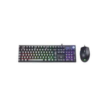 Imagem de Kit Teclado + Mouse Gamer Usb Hp Km300F - C3 TECH