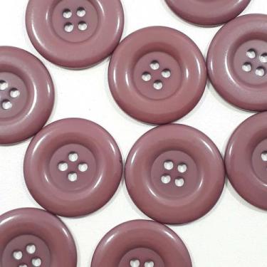 Imagem de Botões Grandes 4 Furos Brilhante Plástico ABS Marrom 27mm 44221 Botao 