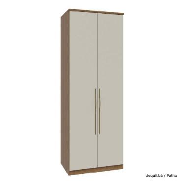 Imagem de Guarda Roupa Modulado 02 Portas com Colmeia 245cm Alt Setiba - Móveis 
