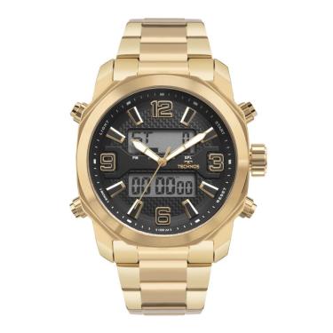 Imagem de Relógio Technos Masculino DigiTech Dourado - Y0908AAA/1P