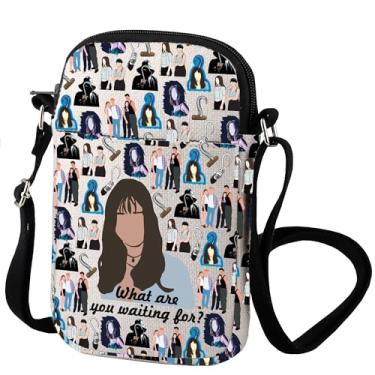 Imagem de Bolsa tiracolo Summer Secrets Club Gift Teen Thriller Novel What Are You Waiting For Millennial Horror Estética Crarry na bolsa, À espera de