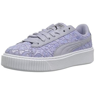 Imagem de PUMA Plataforma de cesta unissex para adultos FO Wn, Azul islandês - Azul islandês, 6.5