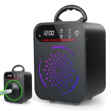 Imagem de Gerador de ozônio 60.000 mg, máquina de ozônio YuanFan para remoção de odor para casa/fumaça/garagem/odores de animais de estimação/carro, 8000 m², mangueira de ventilação para espaços apertados com