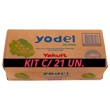 Imagem de Suco Yodel Uva Verde Yakult C/21 Un - Suco A Base De Leite