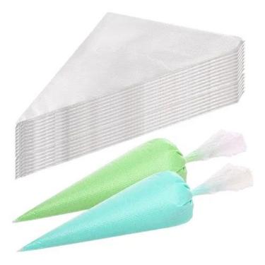 Imagem de 50 Unidades Saco/Manga Confeitaria Descartável Media 36cm - udlandia