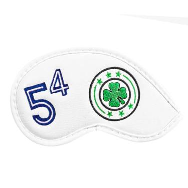 Imagem de Capas de cabeça de golfe Amy Sport de tricô para motorista de madeira de tricô híbrido pompom cabeça capa de cabeça águia bandeira dos EUA, azul rosa preto lavável macia tricô capa de cabeça 1 3 4 5 para homens mulheres crianças vendidas em separado, USA Eagle, #5 Hybrid