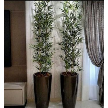 Imagem de BAMBU ARTIFICIAL 5 HASTE 1mt altura - Toke verde