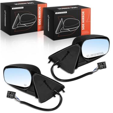 Imagem de A-Premium Par (2) espelhos retrovisores elétricos para motorista e passageiro - compatível com Ford Crown Victoria 2002-2008 e Mercury Grand Marquis 2003-2008, Marauder - Espelho retrovisor externo