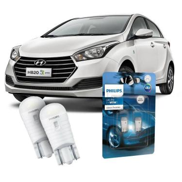 Imagem de Par Lâmpada Led Farolete Hb20 2012/2019 Philips Ultinon