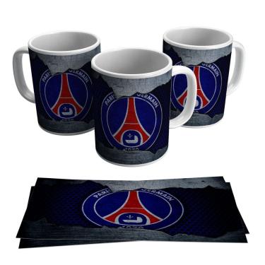Imagem de Caneca Psg Neymar Time Escudo Francês 325ml