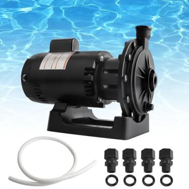Imagem de KAVIUS Bomba Booster PB4-60 compatível com Polaris Vac-Sweep 180 280 380 480 PRO 3900 Limpador de piscina lateral de pressão esportiva PB460 3/4HP bomba de impulsionador de motor compatível com