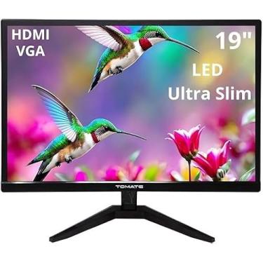 Imagem de Monitor LED 19" Ultra Slim 60Hz Resolução HD (1440x900) Entradas HDMI e VGA