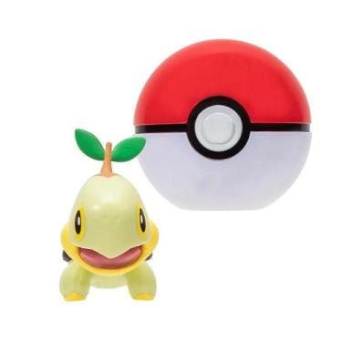 Imagem de Boneco Pokemon - Pokebola - Clip N Go - Turtwing + Poke Bola SUNNY BRI