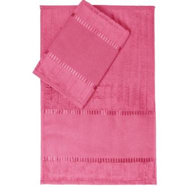 Imagem de Kit Com 20 Lavabos (toalha Social) Para Bordar Bella Velour - DOHLER