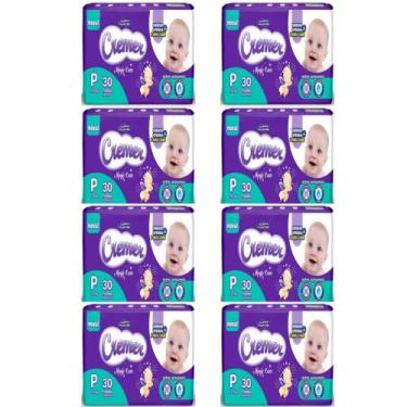 Imagem de Kit Fralda Cremer Jumbinho - Tam P - 240 fraldas/ tiras - OFERTA